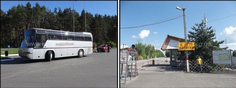 Кпп Дитятки Чернобыльская зона