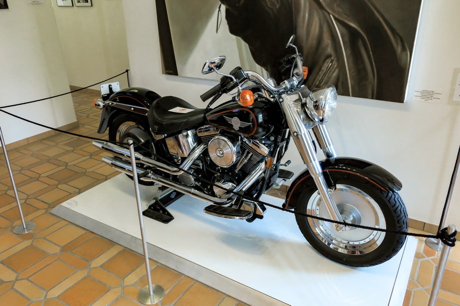 Arnold's motorcycle from Terminator 2