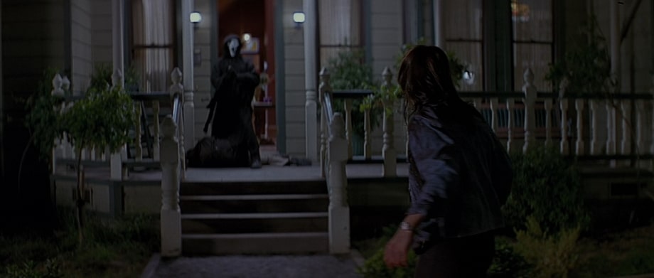 Who stabbled Dewey in Scream 1996