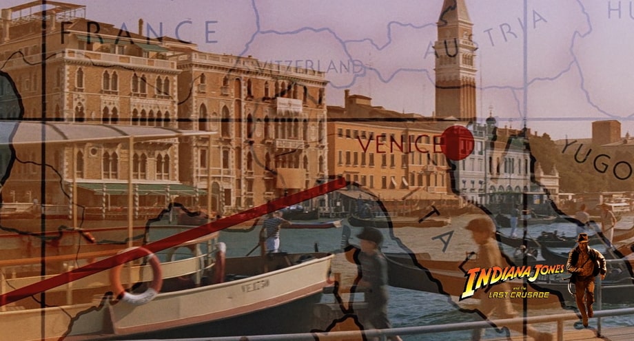 INDIANA JONES IN VENICE filming locations