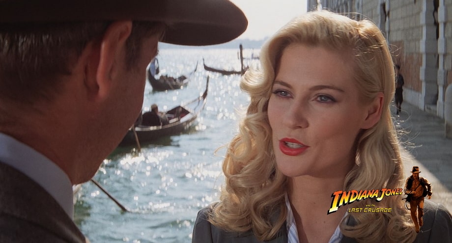Indiana Jones Venice locations: Doctor Elsa Schneider meets Indiana Jones and Markus Brody