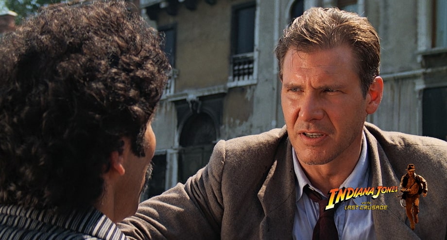 KAZIM GOES ASHORE. Indiana Jones Venice locations