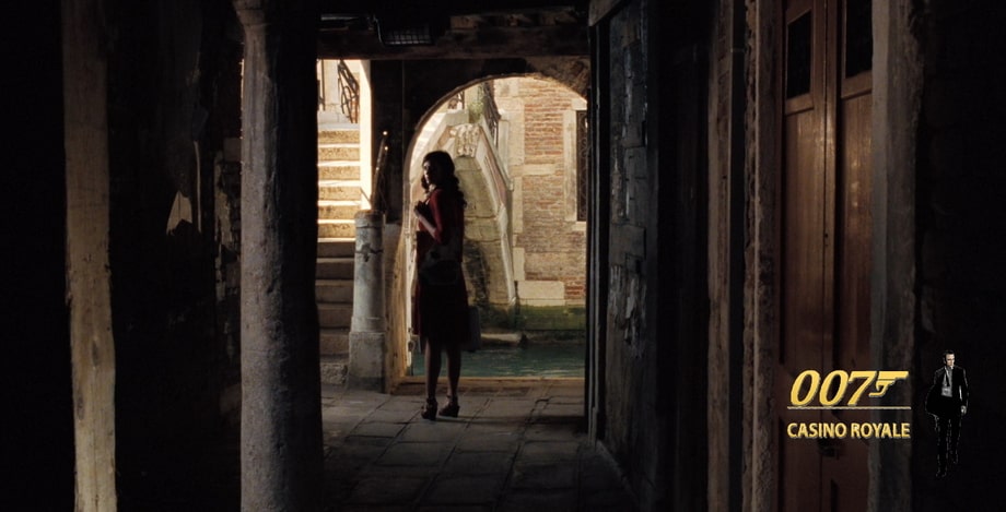 Vesper Venice route Casino Royale