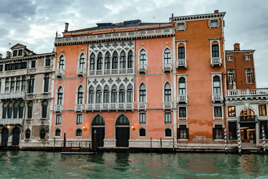 the tourist movie hotel in venice