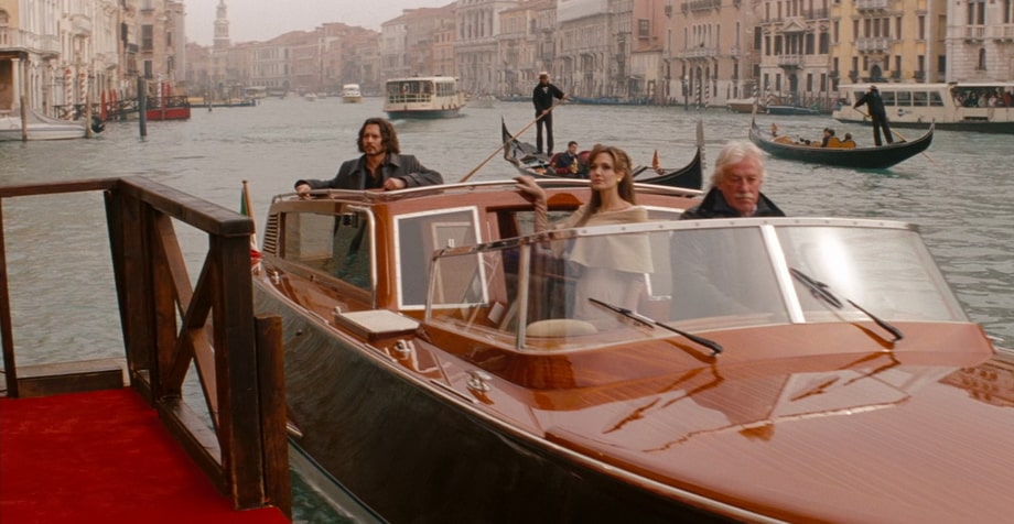 The tourist Venice hotel Danieli