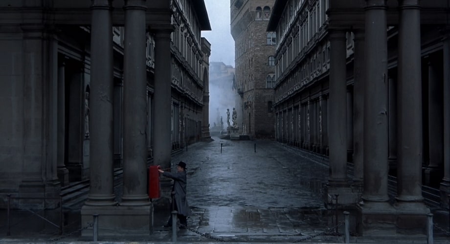 VIA DEI GEORGOFILI LECTER SENDS A LETTER. Where was Hannibal filmed