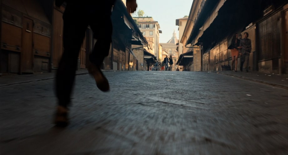 Inferno opening scene Bertrand Zobrist