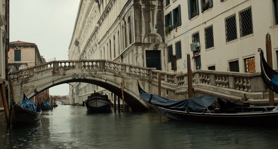 LANGDON LEAVING VENICE, Inferno filming locations Venice