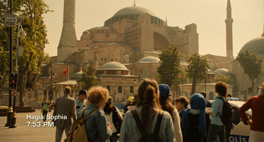 Inferno locations Hagia Sofia Istanbul