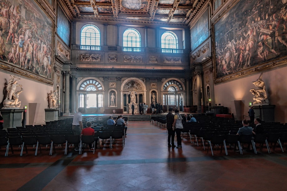 PALAZZO VECCHIO the hall of five hundred