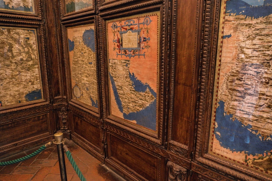 Hall of Geographical Maps Palazzo Vecchio