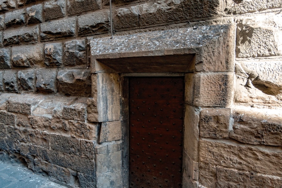 Palazzo Vecchio back entrance