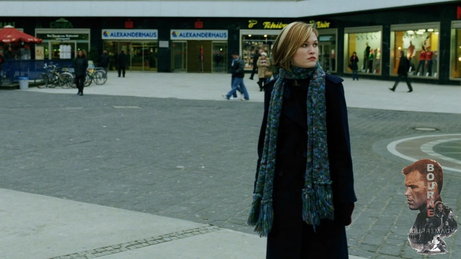 Nicky Parsons at Alexanderplatz Bourne Supremacy
