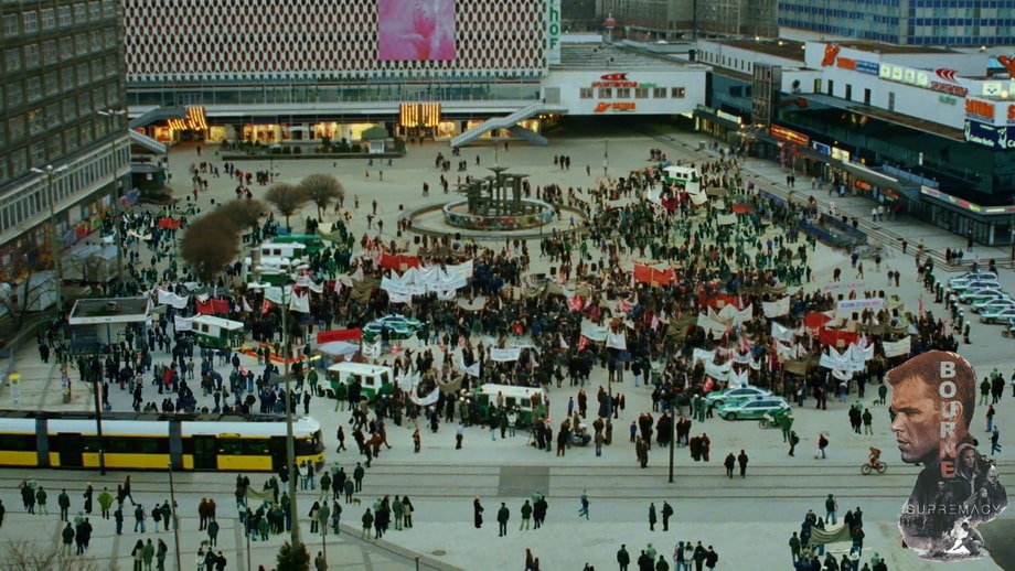 Alexanderplatz: the Bourne Supremacy locations