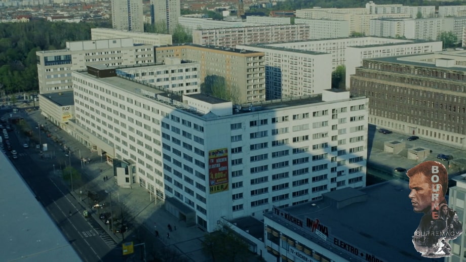 Karl-Liebknecht-Straße and the CIa headquarters: Bourne Supremacy