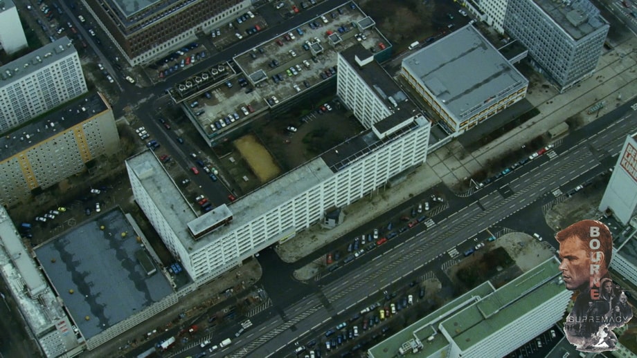 Jason Bourne sites in Berlin: the CIA center