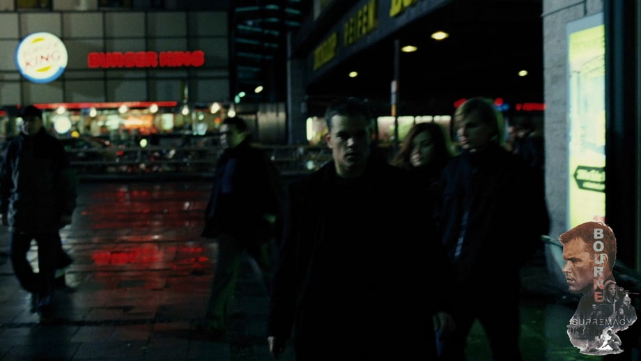 Jason Bourne chase scene in Berlin
