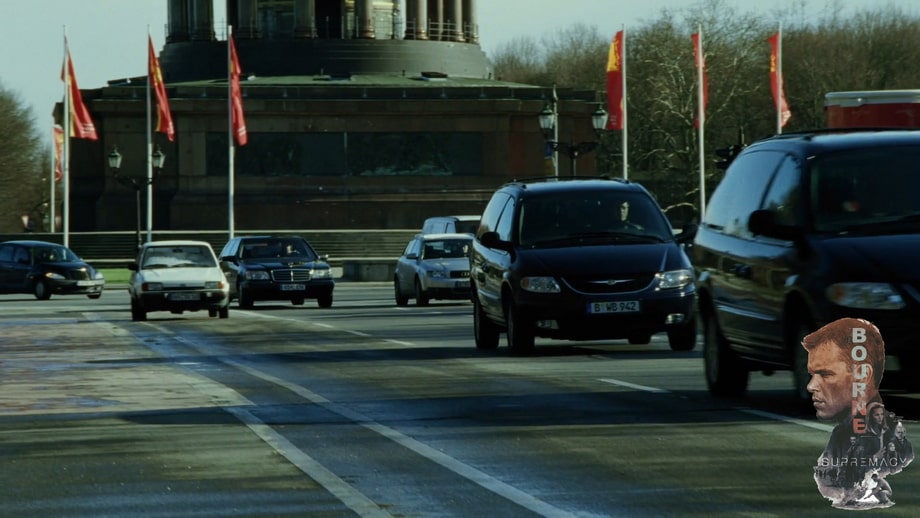 Berlin Victory Column Jason Bourne Supremacy