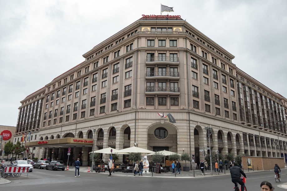 WESTIN GRAND HOTEL Bourne Berlin locations
