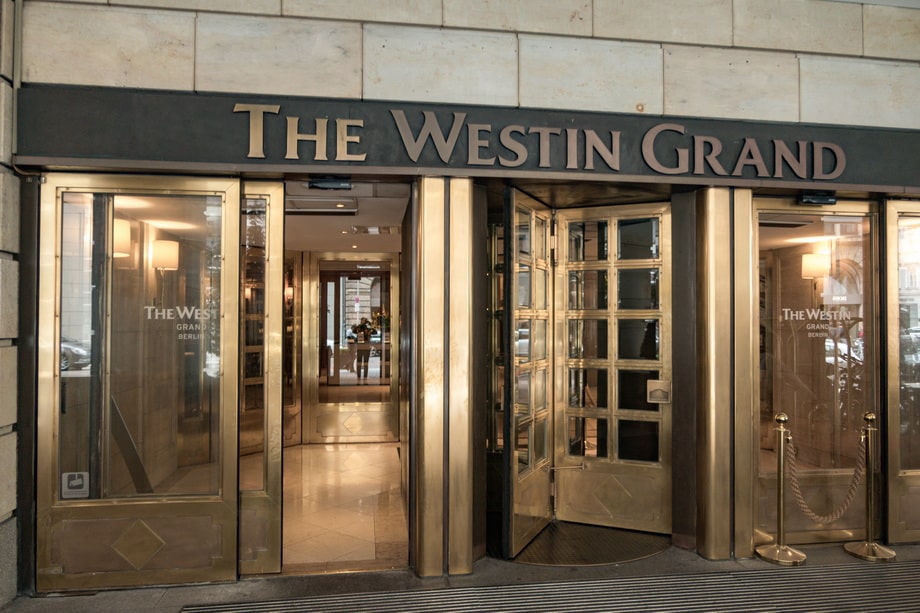 jason bourne hotel berlin: Westin Grand Hotel