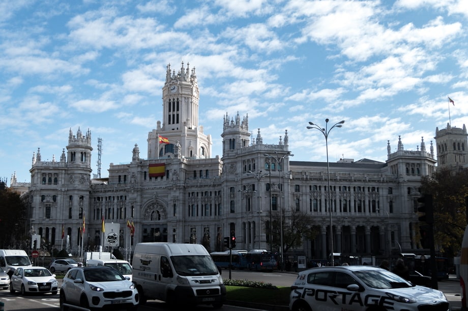 Plaza de Cibeles square in Madrid today. Jason Bourne locations