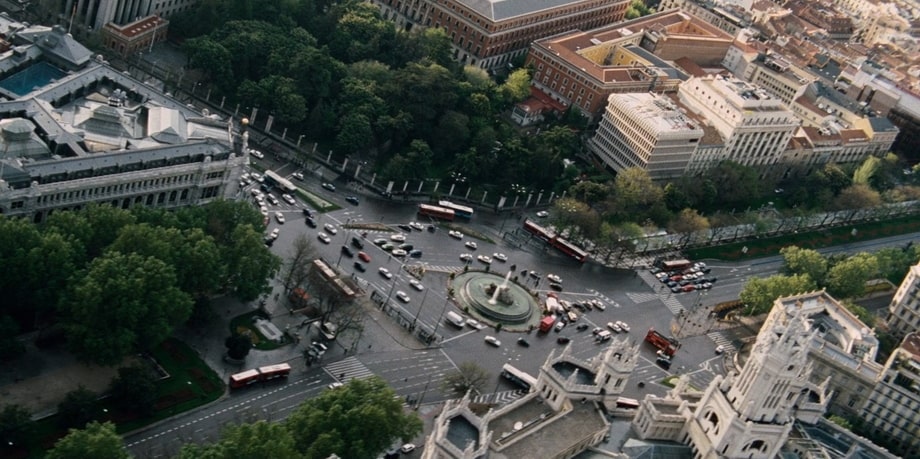 Plaza de Cibeles square. Where was Bourne Ultimatum filmed in Madrid