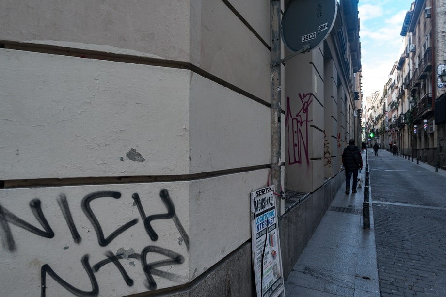 Calle de los Jardines Madrid. The Bourne Ultimatum filming lcoations