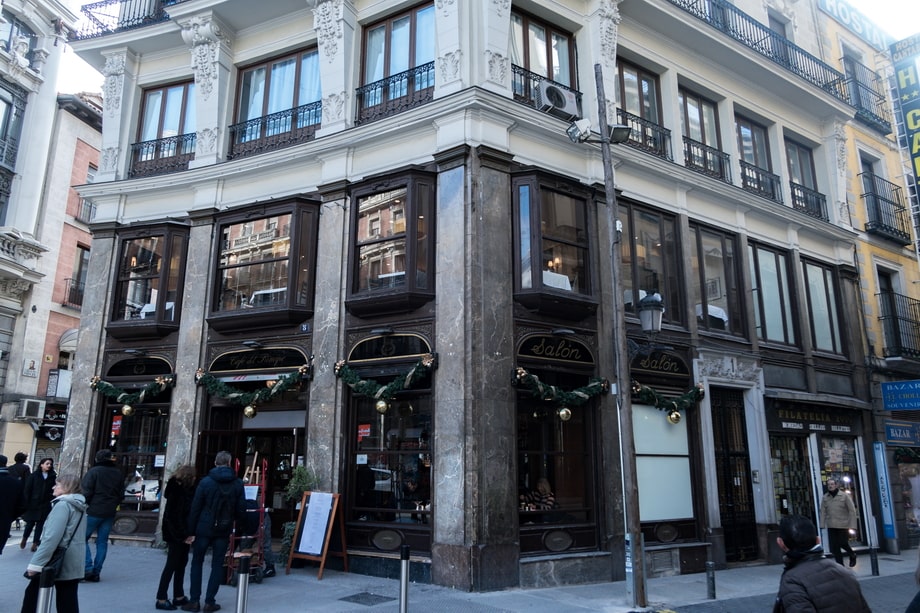 Café del Príncipe at Plaza de Canalejas Bourne Ultimatum locations