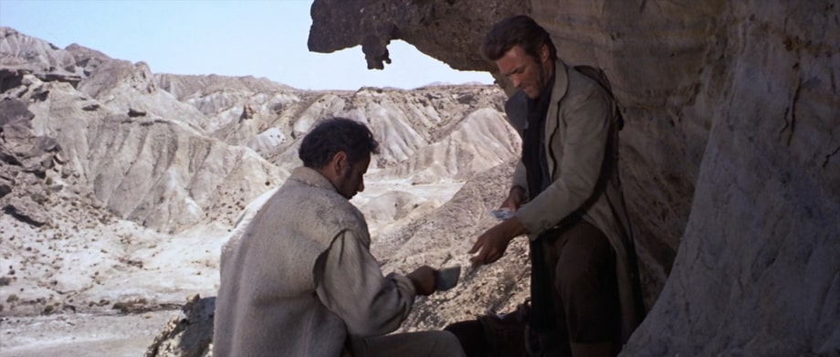 where was the desert scene in the good, the bad and the ugly filmed