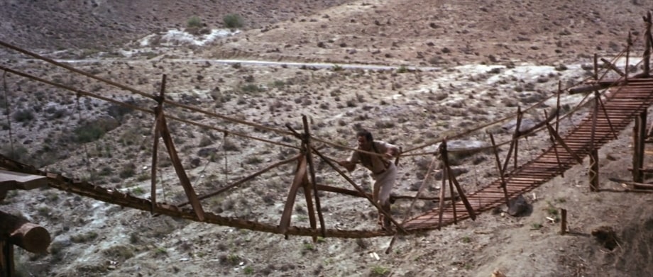Tuco and a scene from The Good, The Bad and the Ugly 