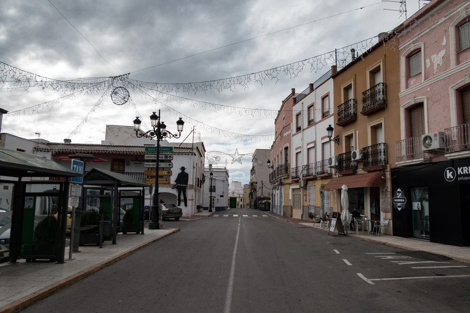The city of Tabernas near Almeria Dollars trilogy filming locations tour