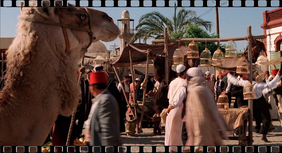 Where was Iskenderun scene filmed in Indiana Jones 3