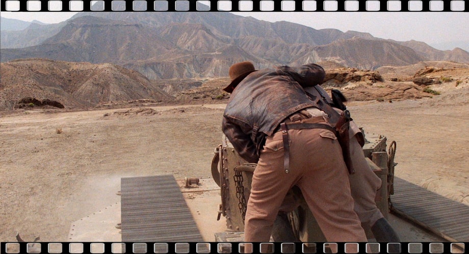 The Last crusade tank cliff scene