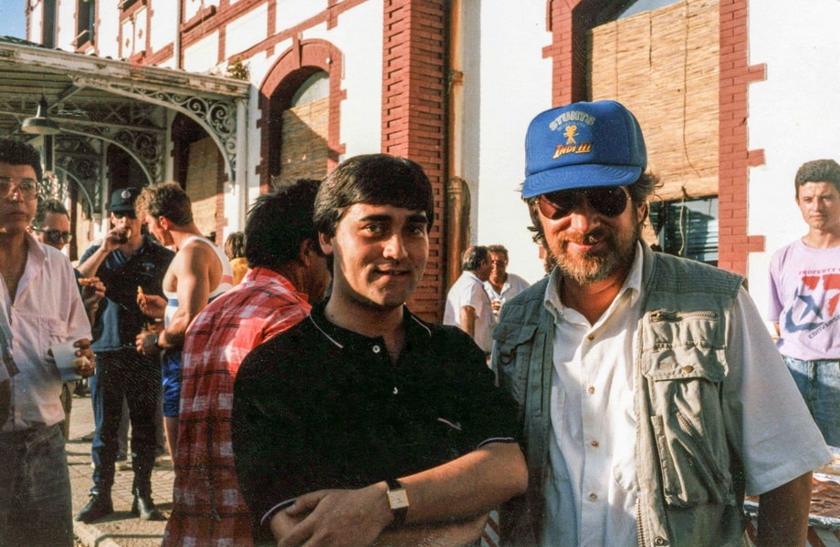 Steven Spilberg in Guadix 1988