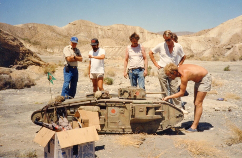 A model for a tank in Indiana Jones 3