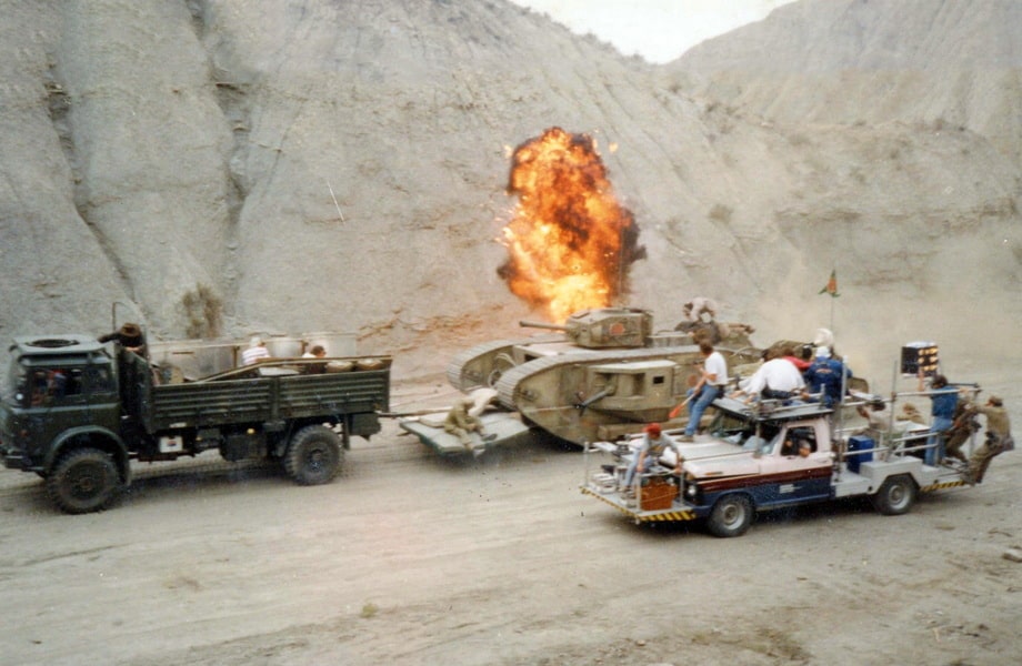 Behind the scenes of the Last crusade