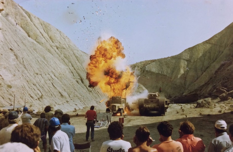 How the last crusade was filmed