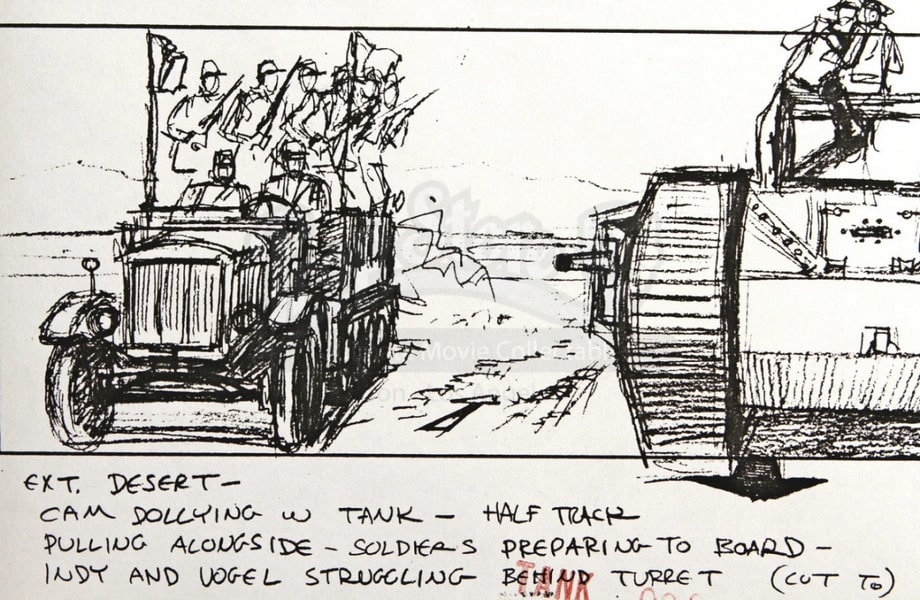 Sketches from The Last Crusade