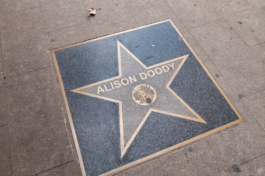 The star of Alison Doody in Almeria