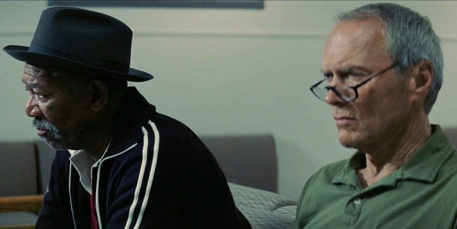 Clint Eastwood and Morgan Freeman Million Dollar Baby