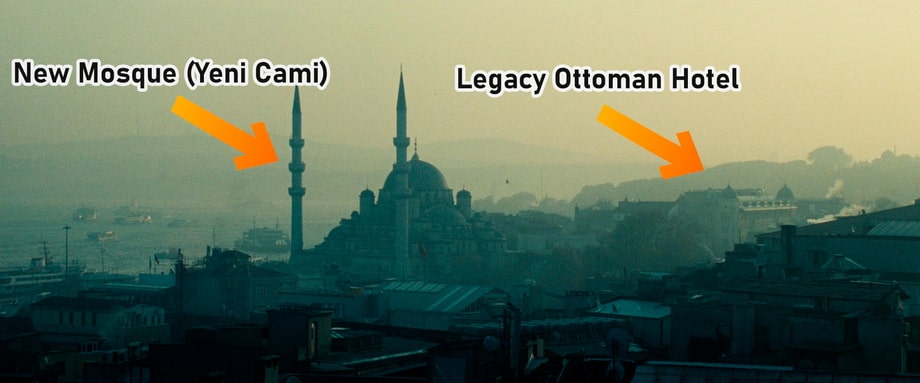 The filming locations opf Taken in Turkey
