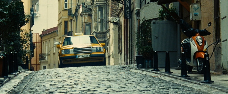 The car chace scene Taken 2