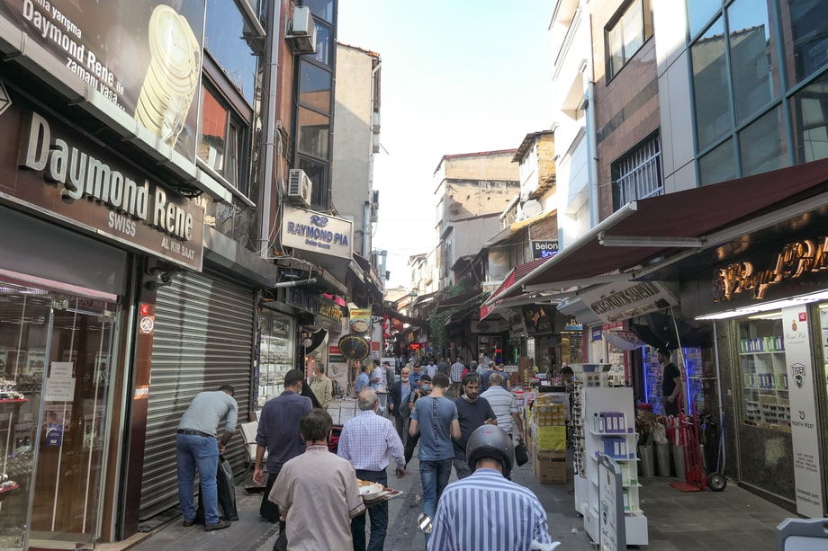 The chase scene of Taken 2 location