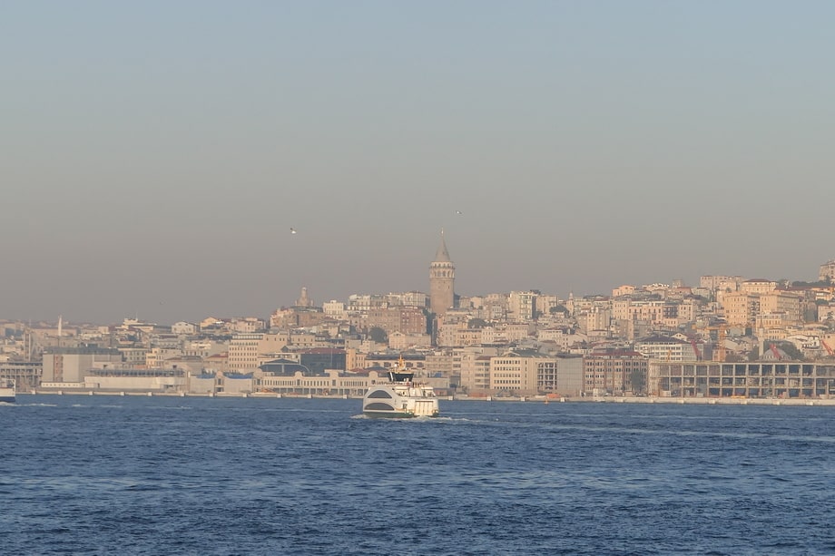 Panorama of the Golden Horn Istanbul