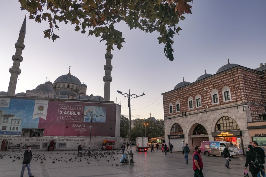 Filming locations in modern Istanbul