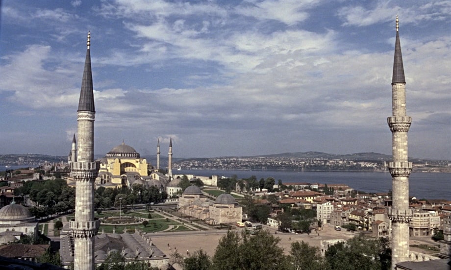 James Bond movie in istanbul, Turkey
