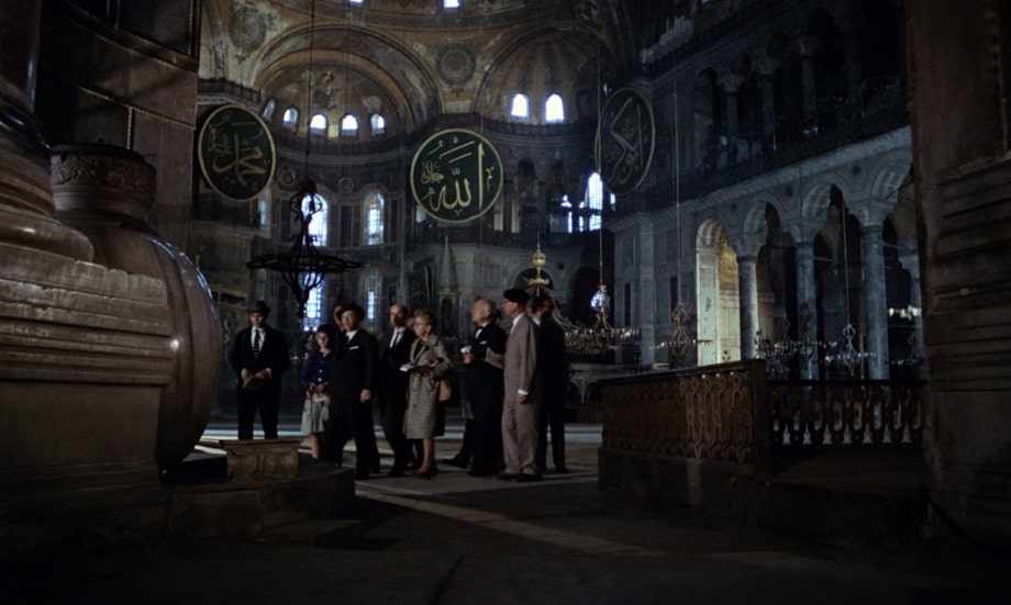 James bond filming at Hagia Sophia