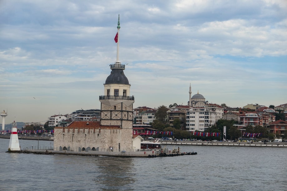 The Maiden's Tower in Istanbul