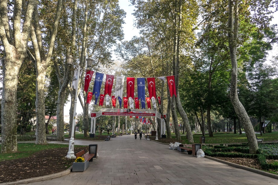 Gulhane park today 