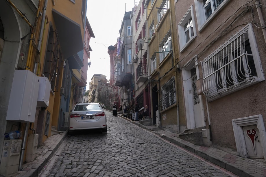 Balat district in Istanbul
